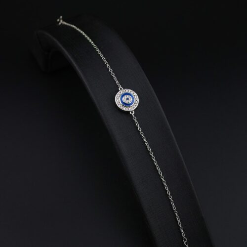 دستبند زنجیردار نقره MK3006 (2)