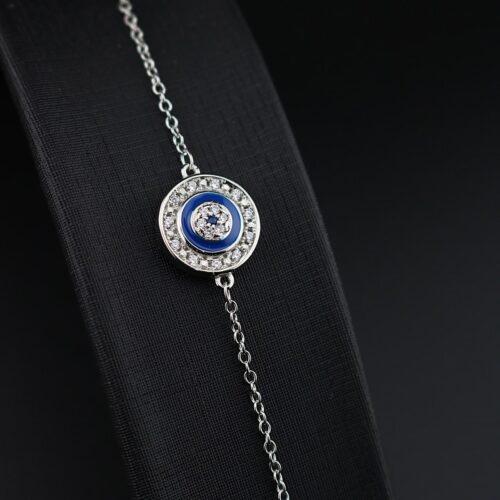 دستبند زنجیردار نقره MK3006 (2)