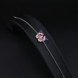 دستبند زنجیردار نقره MK3008