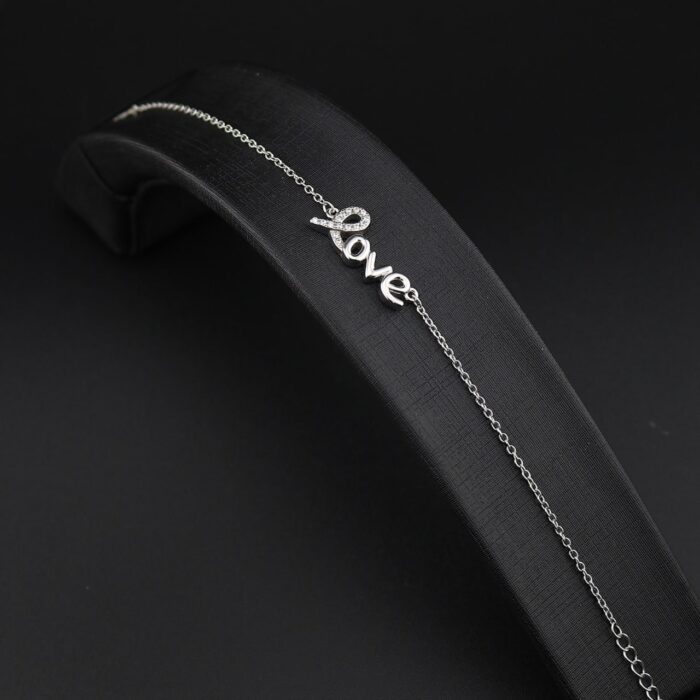 دستبند زنجیردار نقره MK3008 (2)