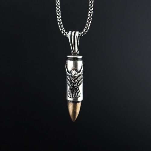 مدال نقره اسپرت طرح فشنگ MK5029 (1)