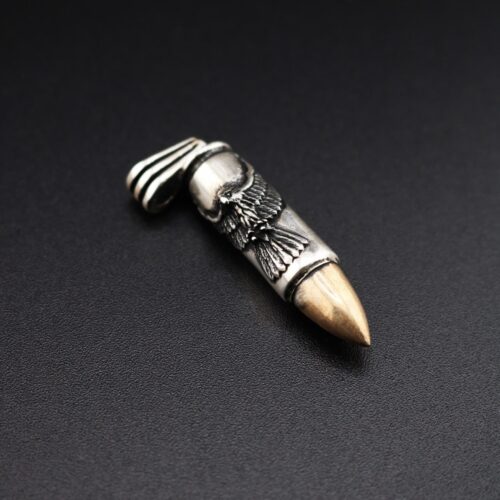 مدال نقره اسپرت طرح فشنگ MK5029 (2)
