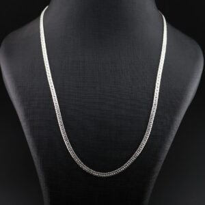 زنجیر نقره مردانه کارتیر دوبل mk4038