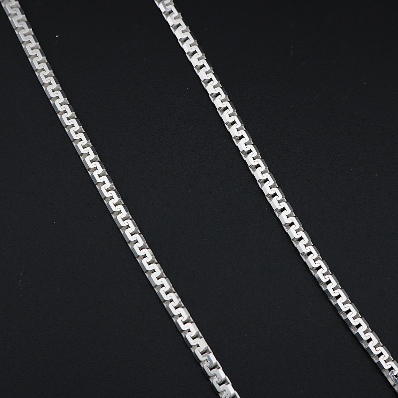 زنجیر نقره مردانه ونیزی