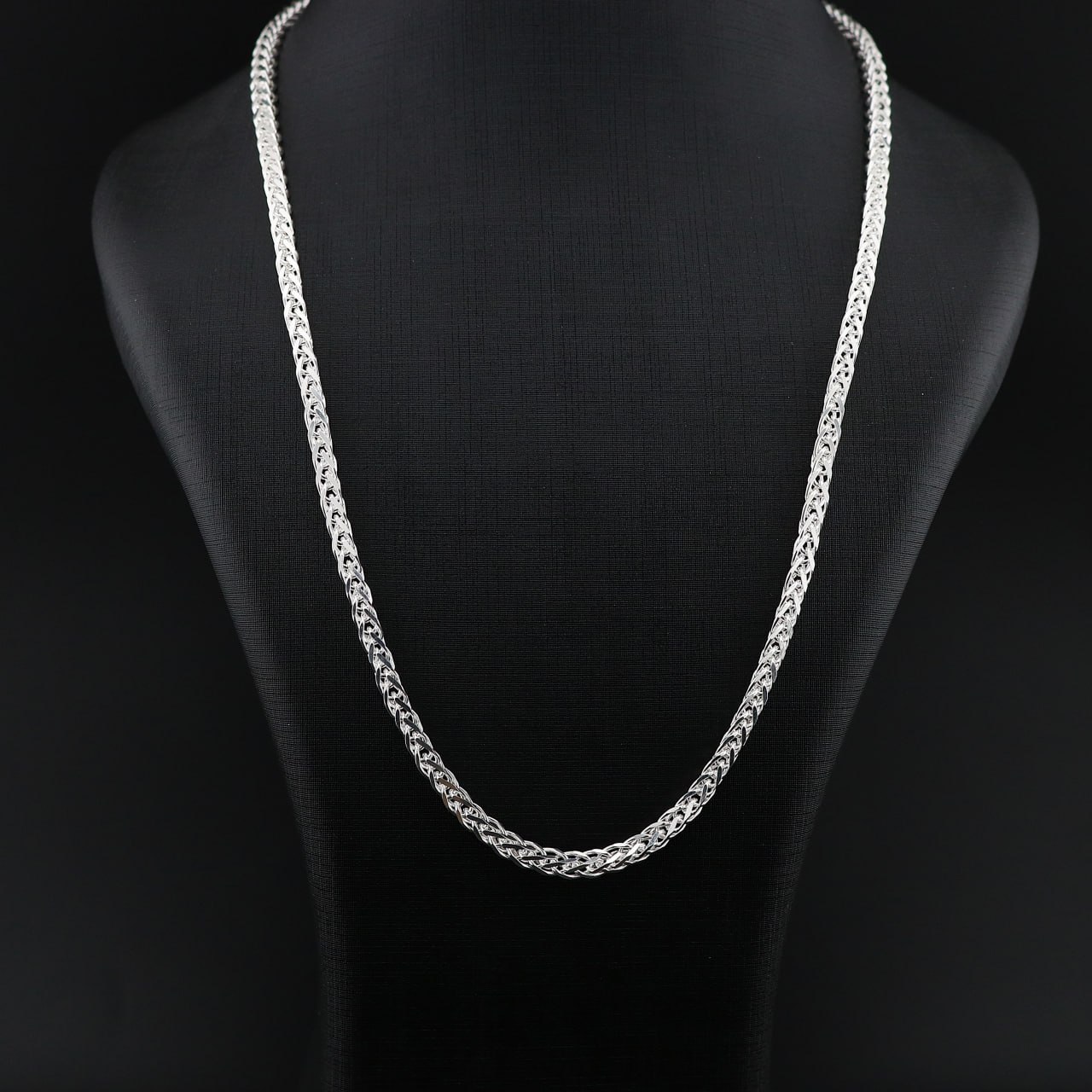 زنجیر نقره مردانه میرو