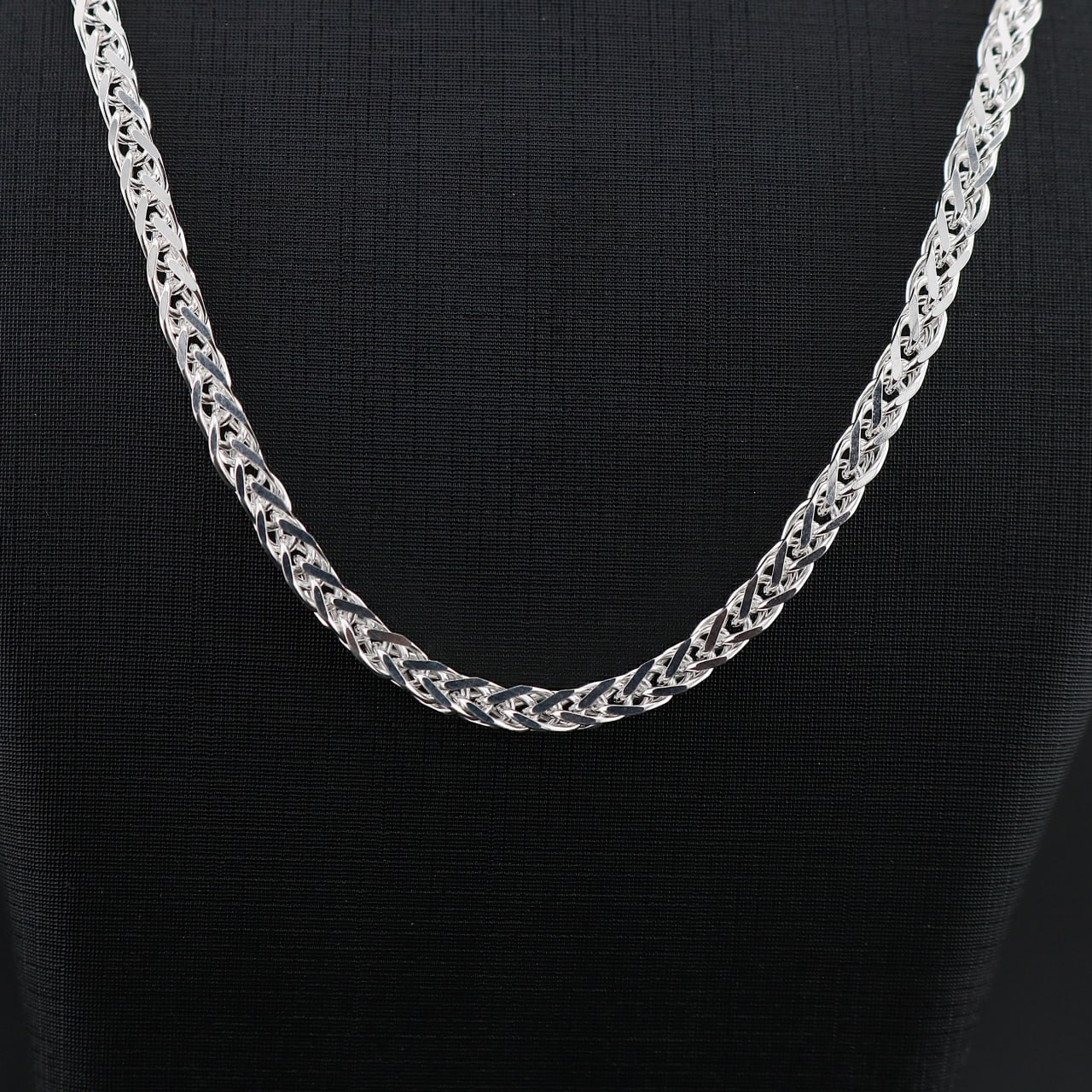 زنجیر نقره مردانه میرو