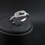 انگشتر نقره زنانه mk6020