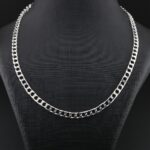 زنجیر نقره مردانه کارتیر ژاپنی mk4073