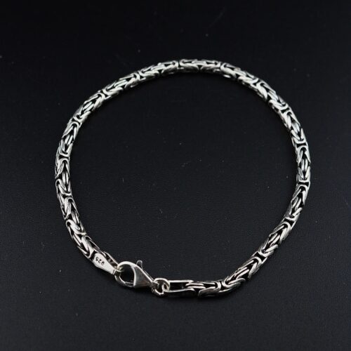 دستبند کرال مردانه گرد