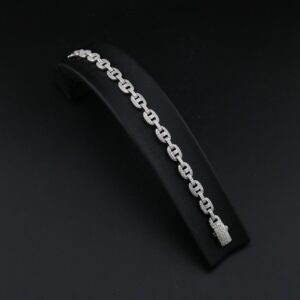 دستبند نقره هرمس mk3037