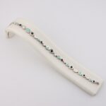 دستبند نقره میناکاری  mk3042