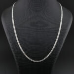 زنجیر نقره مردانه کارتیر  mk4045