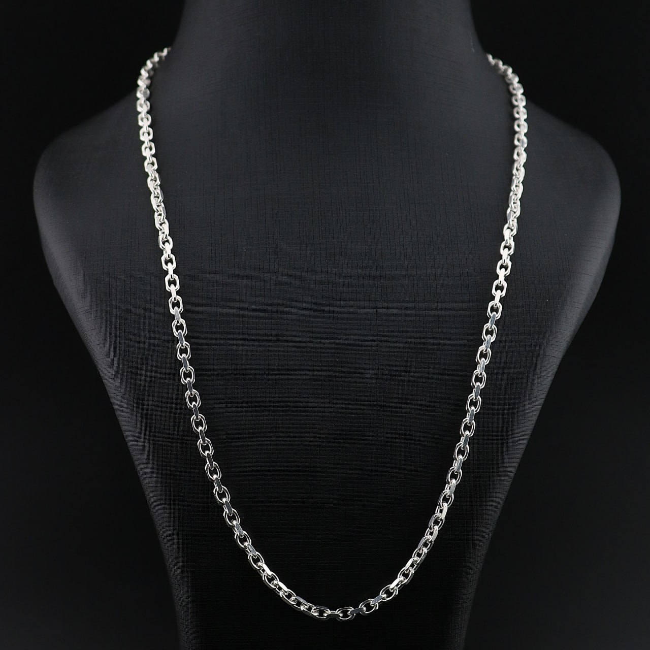 زنجیر نقره مردانه دیپلمات