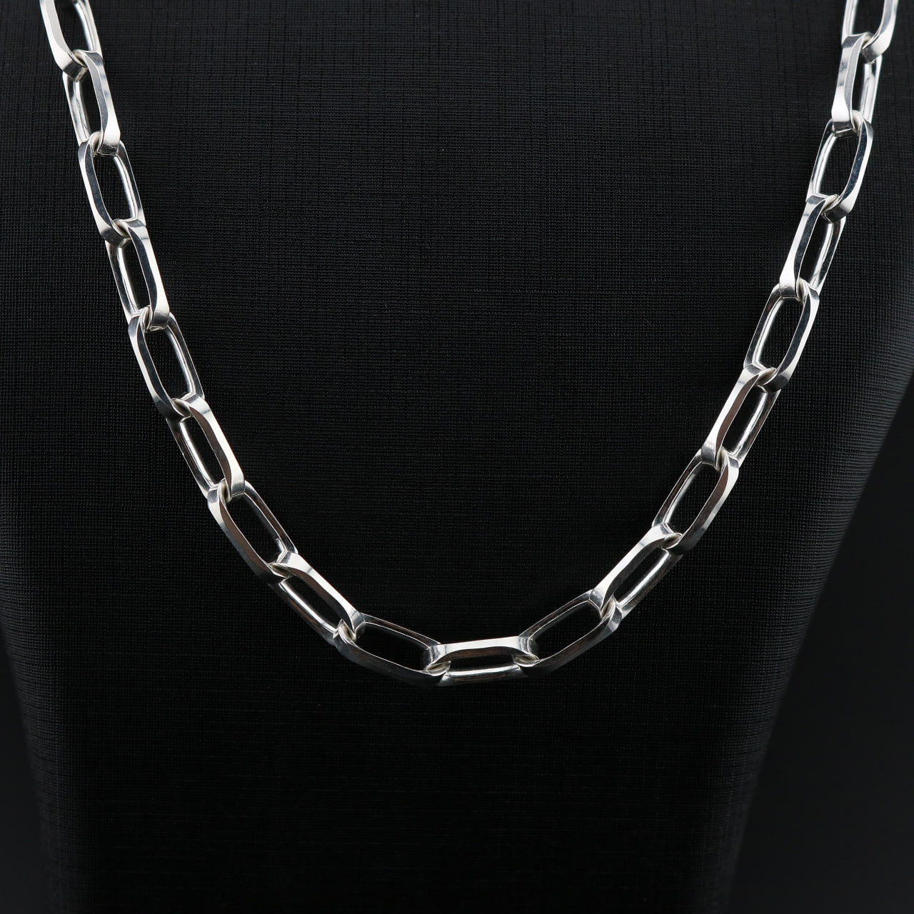 زنجیر نقره مردانه دیپلمات