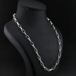 زنجیر نقره مردانه دیپلمات  mk4062