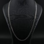 زنجیر نقره مردانه رادیوم mk4081