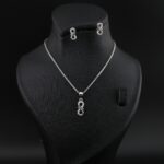 نیم ست نقره طرح آلفا mk9051