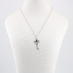 زنجیر نقره زنانه تراش طرح کلید mk4091