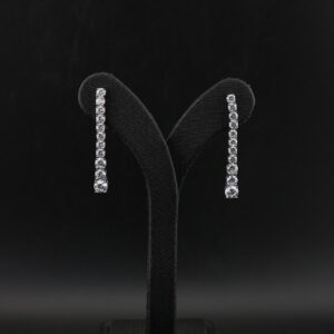 گوشواره تنیسی نقرهmk2015