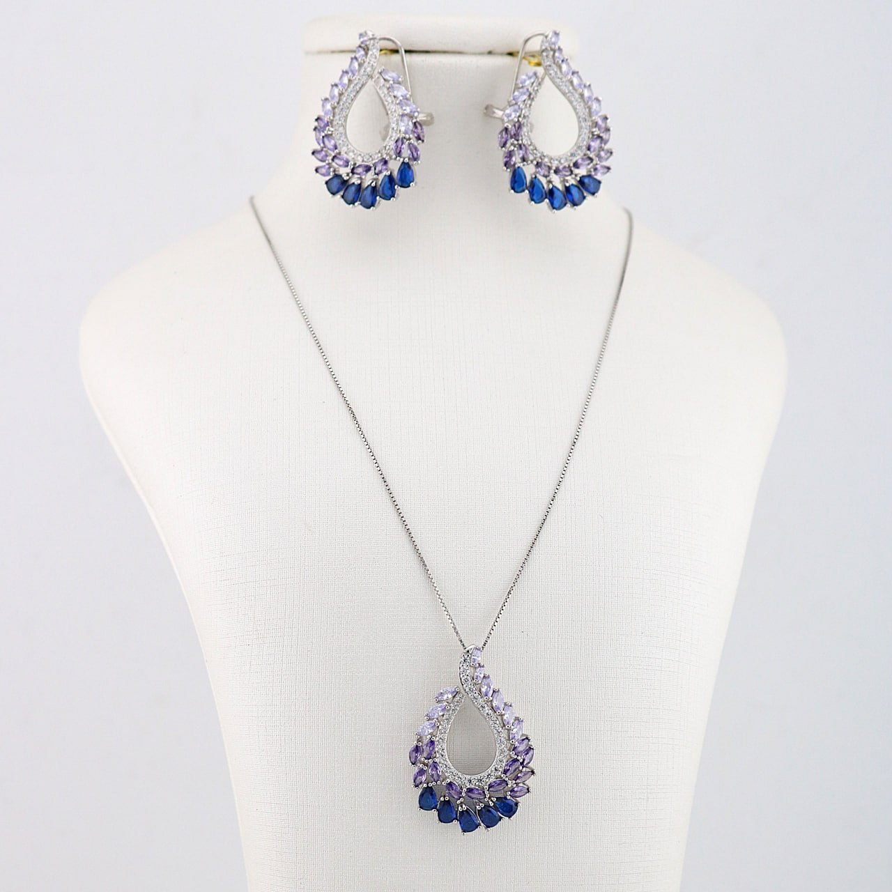 نیمست جواهری نقره