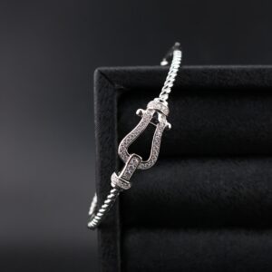 دستبند نقره فرد mk3072