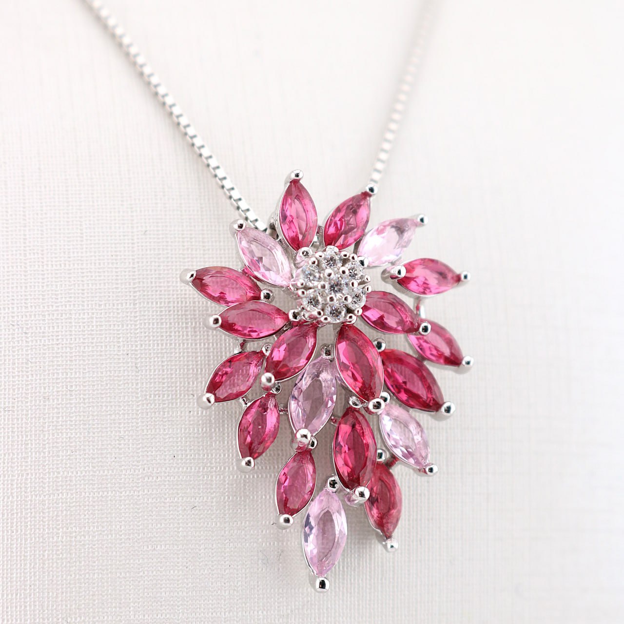 ست جواهری نقره