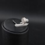 انگشتر نقره کارتیر میخی mk6067