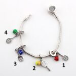 چارم ( آویز ) نقره پاندورا طرح تنیس MK4111